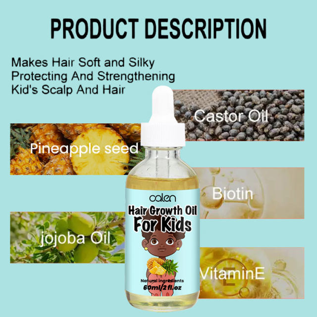 Dry Damaged Kids Hair Growth Oil,oalen cosmetics