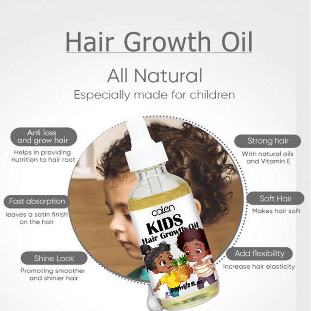 Organic Pineapple 60ML Hair Growth Oil,oalen cosmetics
