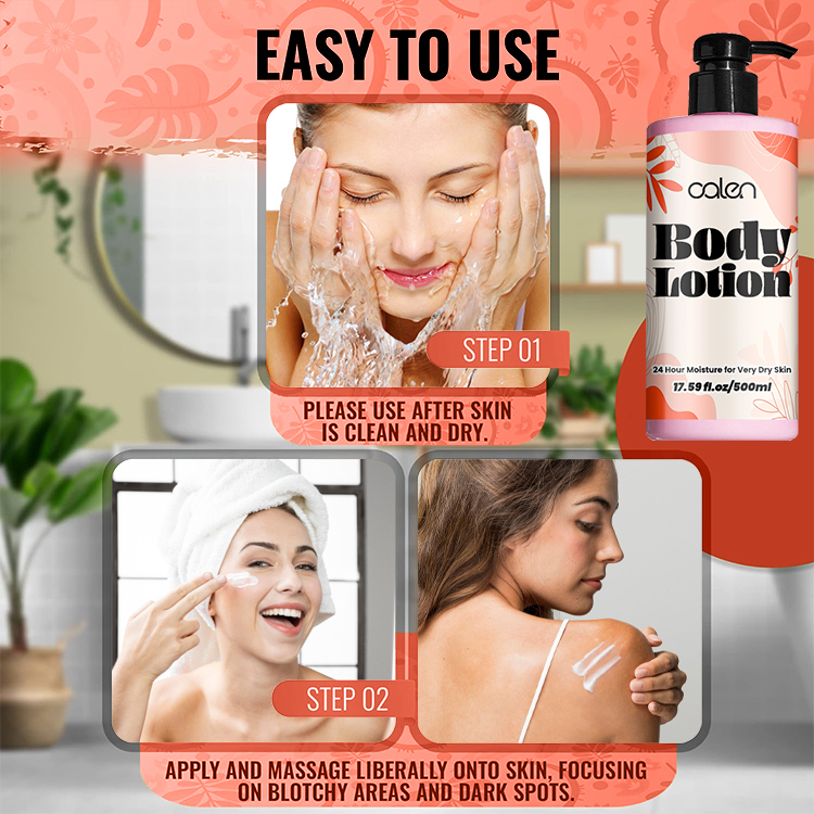 Moisturizing Whitening Woman Body Lotion,oalen cosmetics