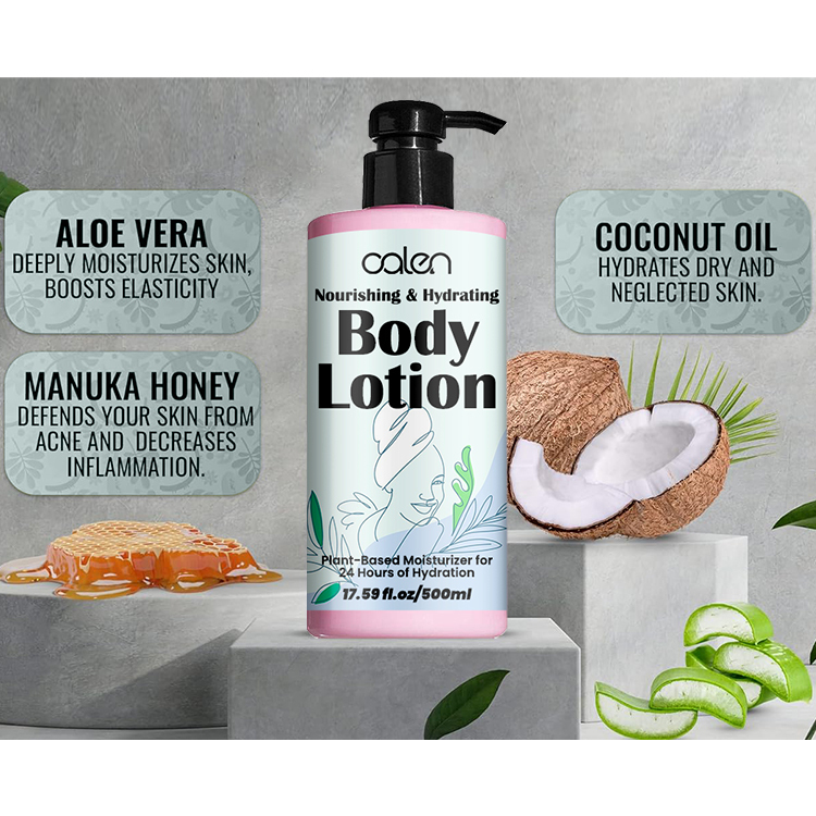 500ML Moisturizing Lotion Body,oalen cosmetics