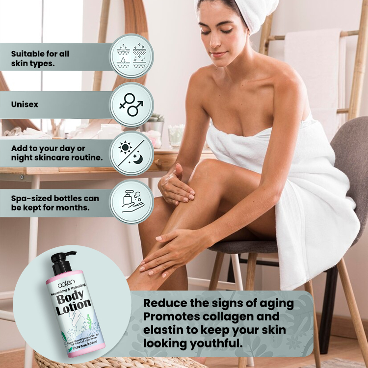 500ML Moisturizing Lotion Body,oalen cosmetics