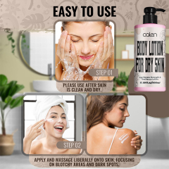 500ML lady Body lotion,oalen cosmetics