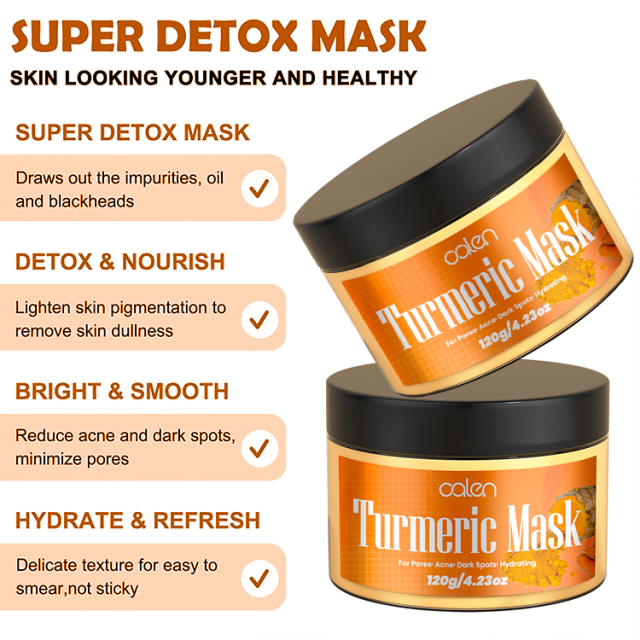 Turmeric Face Soap 120G Turmeric Mask,oalen cosmetics