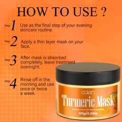 Turmeric Face Soap 120G Turmeric Mask,oalen cosmetics