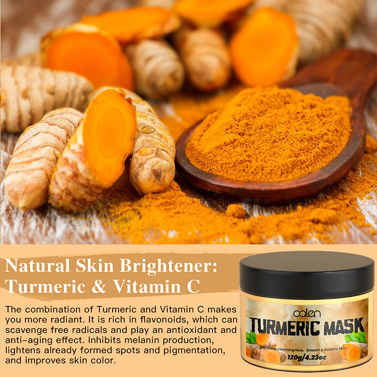 Anti Wrinkle 120G Turmeric Face Mask,oalen cosmetics