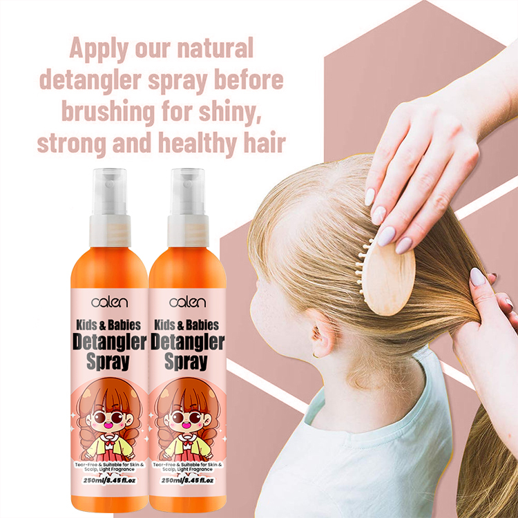 250ML Kids Mist Spray Detangler,oalen cosmetics