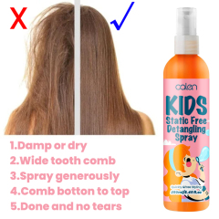 Anti-Frizz Children Hair Spray,oalen cosmetics