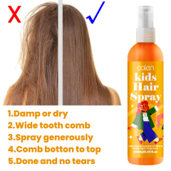 Detangling Hair Spray Kids,oalen cosmetics