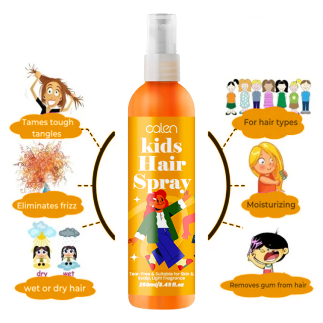 Detangling Hair Spray Kids,oalen cosmetics
