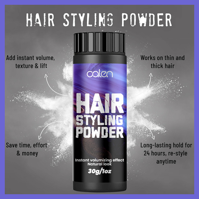 Lightweight Hair styling powder,oalen cosmetics