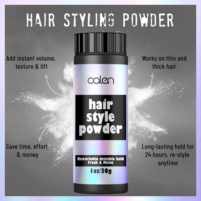 30g Hair finishing powder,oalen cosmetics