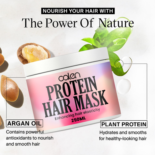 Luxfume 250ml 8.46oz Repair Dry Improve Moisture Protein Treatment Mask for Hair,oalen cosmetics