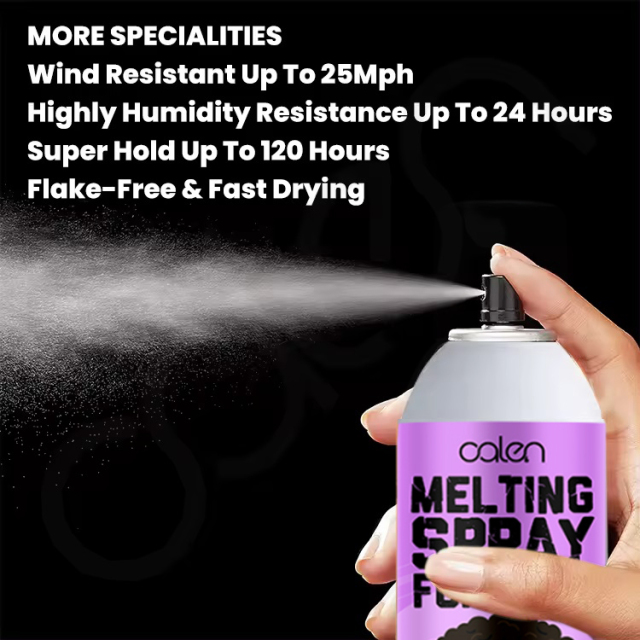 Oalen Customized Effectively Protecting Edges Holding Spray Lace Melting Spray For Wig,oalen cosmetics