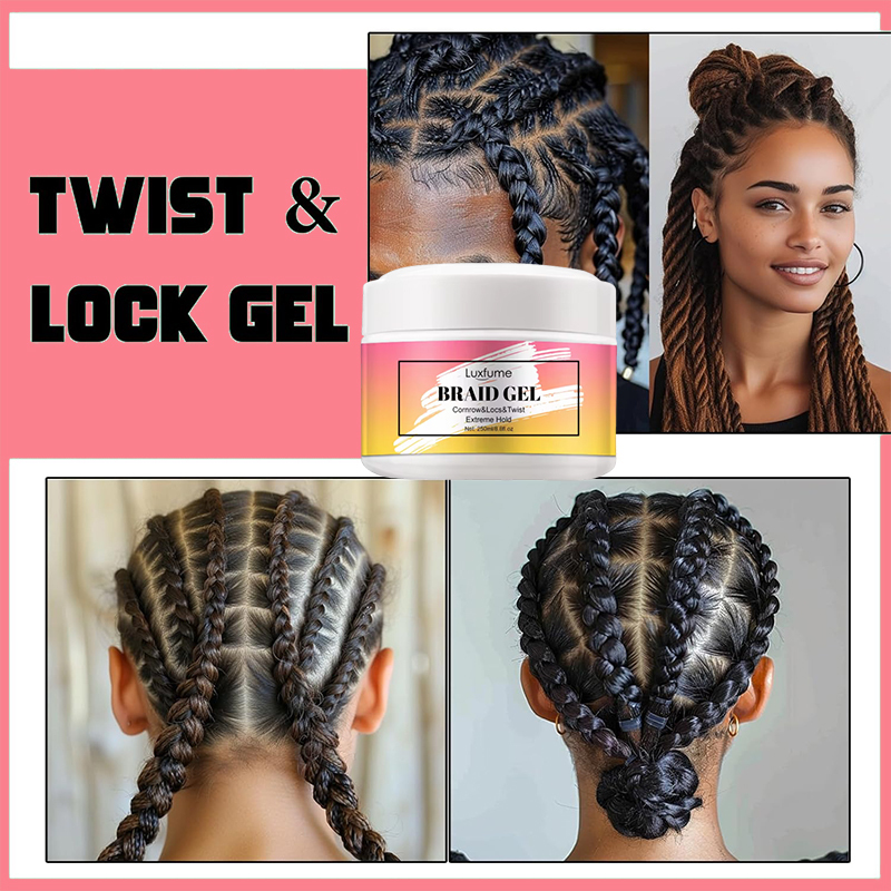 Oalen Miracle Extra Hold Shining Loc Twist Braid Gel,MY SHOP