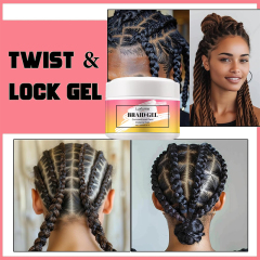 Oalen Miracle Extra Hold Shining Loc Twist Braid Gel,MY SHOP