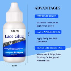 Luxfume 38ML Private Label Waterproof Extreme hold Invisible bond Lace Glue,oalen cosmetics