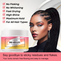 Oalen Miracle Extra Hold Shining Loc Twist Braid Gel,MY SHOP