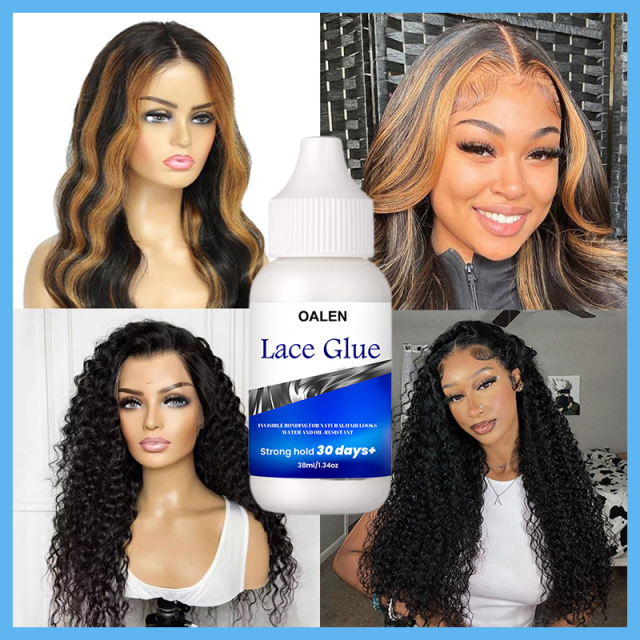 Luxfume 38ML Private Label Waterproof Extreme hold Invisible bond Lace Glue,oalen cosmetics