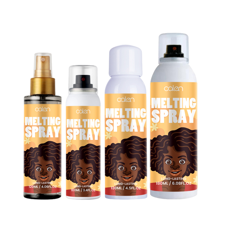 Luxfume Customs Logo Superior Hold Sweat Resistant Glue Melt Styling Spray,MY SHOP