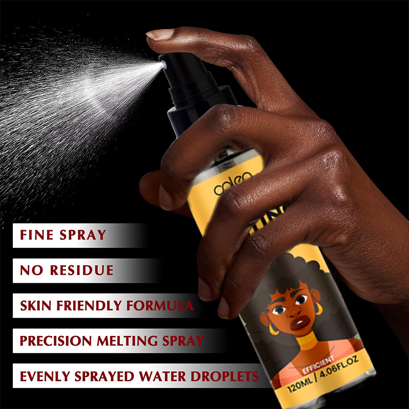 Luxfume Private Label Fast Dry Lace Glue Extreme Hold Lace Melt Spray,oalen cosmetics