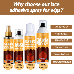 Oalen OEM ODM Extreme Hold Wig Lace Adhesive Glue Holding Melting Spray,MY SHOP