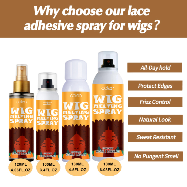 Oalen OEM ODM Extreme Hold Wig Lace Adhesive Glue Holding Melting Spray,MY SHOP