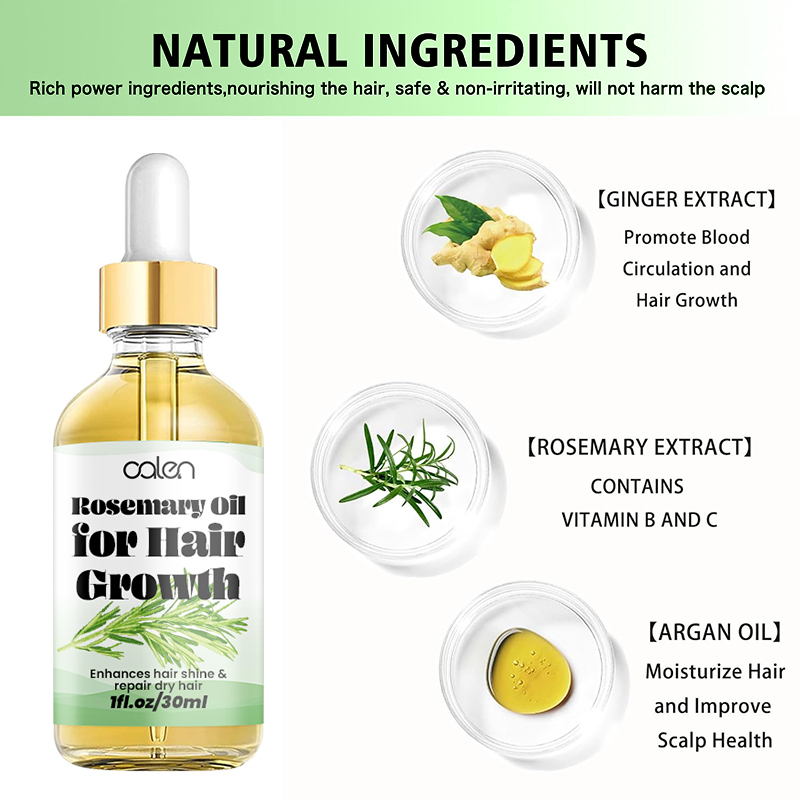 Oalen OEM Enhances Hair Dry Scalp Hair Growth Rosemary Oil,oalen cosmetics