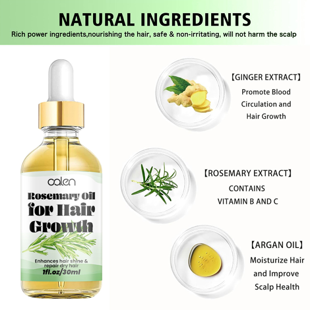 Oalen OEM Enhances Hair Dry Scalp Hair Growth Rosemary Oil,oalen cosmetics