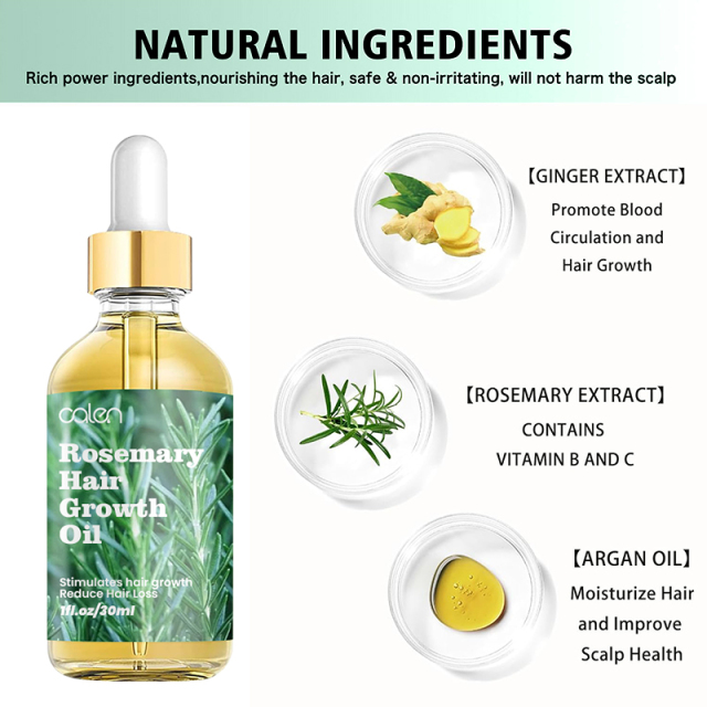 Luxfume Private Label Natural Ingredients Promote Hair Growth Baby Suitable Rosemary Growth Hair,oalen cosmetics