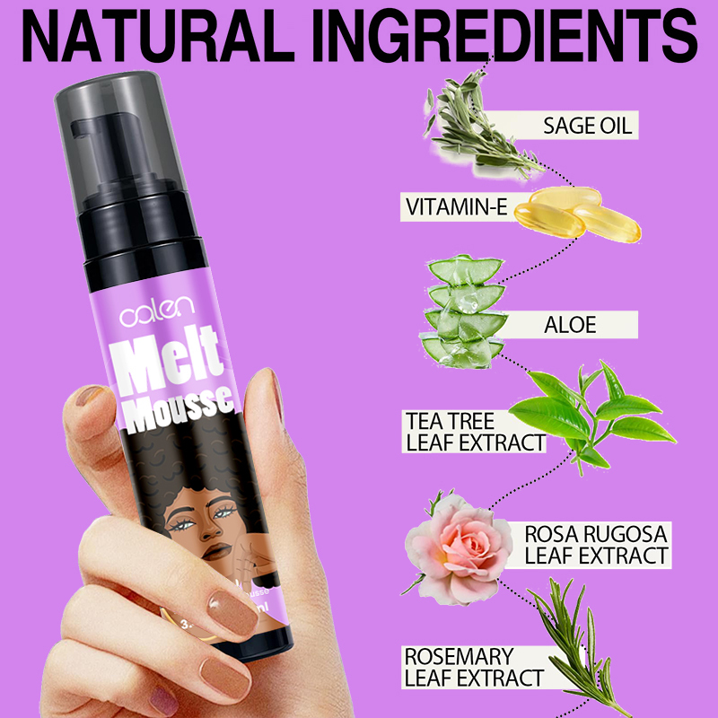 Oalen ODM OEM Wholesale Lace Melt Adhesive 100ml Strengthen Wig Melt Mousse,MY SHOP