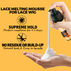 OALEN Custom Logo Control Fast Drying Lightweight Volumizing Lace Glue Melt Mousse,MY SHOP