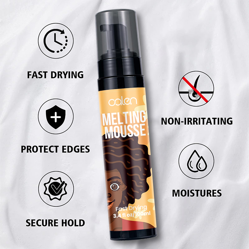 Luxfume 100ml Private Label Seamless Naturally Blending Strong Hold Lace Glue Spray Lace Melt Mousse,MY SHOP