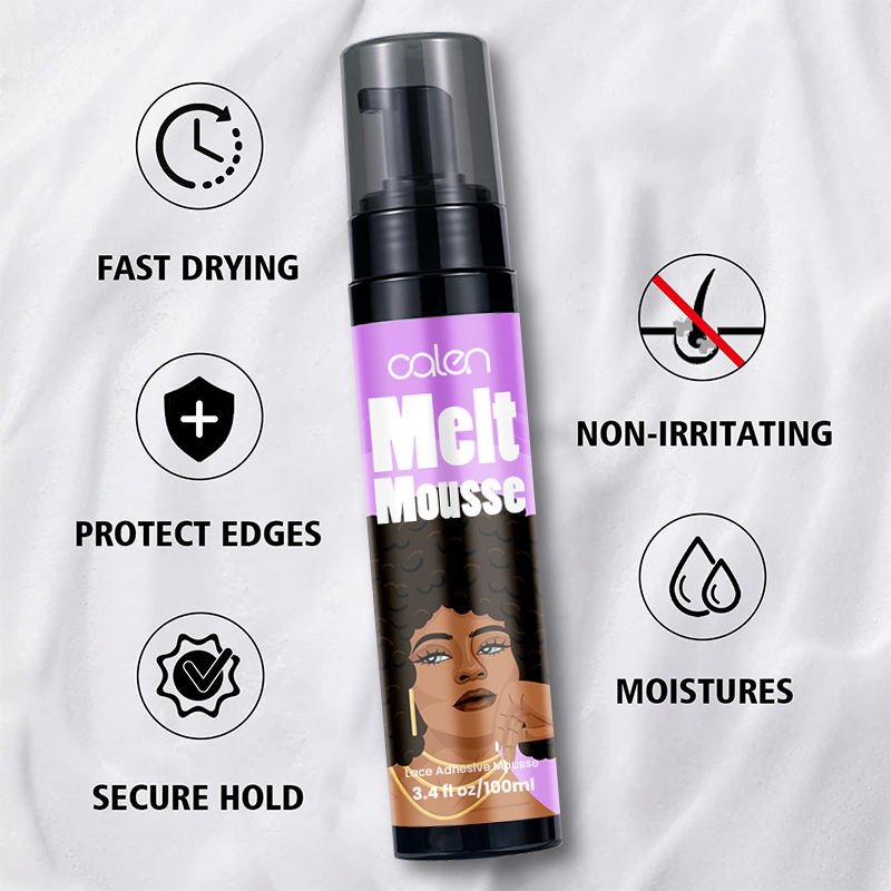 Oalen ODM OEM Wholesale Lace Melt Adhesive 100ml Strengthen Wig Melt Mousse,MY SHOP