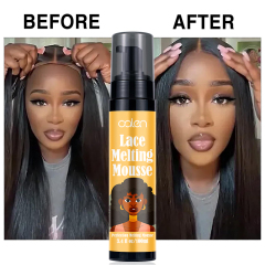 OALEN Custom Logo Control Fast Drying Lightweight Volumizing Lace Glue Melt Mousse,MY SHOP