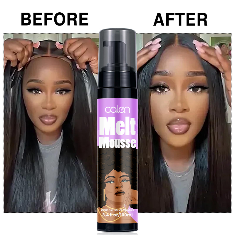 Oalen ODM OEM Wholesale Lace Melt Adhesive 100ml Strengthen Wig Melt Mousse,MY SHOP