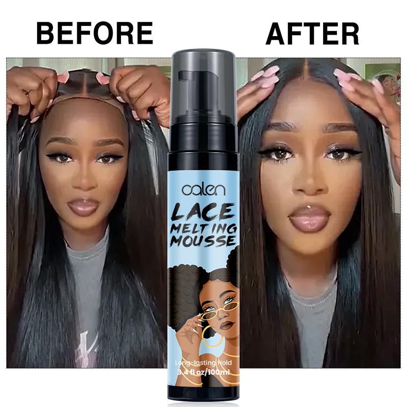 Oalen Wholesale100ml Non Residue Strong Hold Lace Glue Wig Melt Mousse,MY SHOP