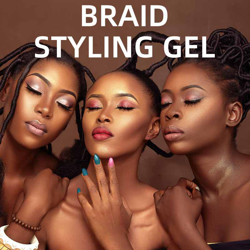 Style Wave Pomade Extreme Hold No Flaking or Drying Braid Gel,oalen cosmetics