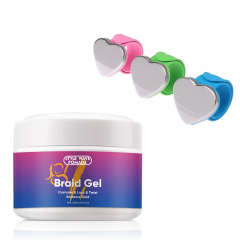 Style Wave Pomade Extreme Hold No Flaking or Drying Braid Gel,oalen cosmetics
