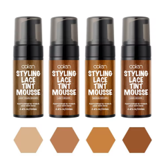 Luxfume 100ml Custom Logo Hot Pick Color No Residue Lace Tint Mousse For Lace Wig,MY SHOP