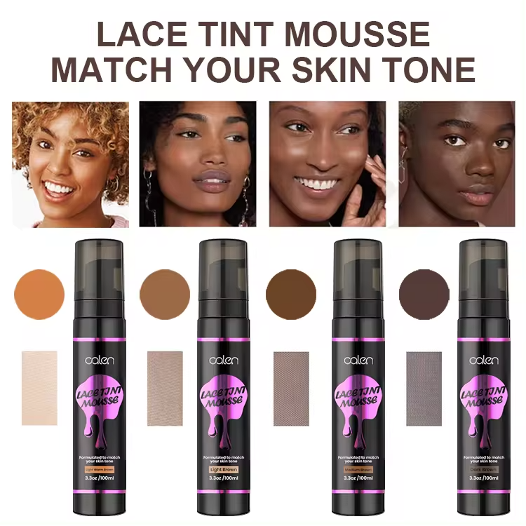 Oalen Lace Tint Melt Mousse Foam Strong Hold Waterproof Melt Mousse For Frontal Wigs Closures,MY SHOP