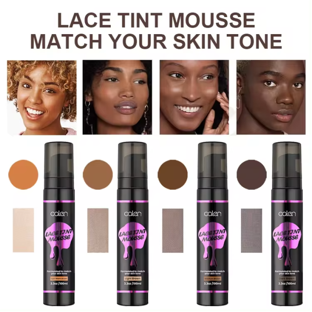 Oalen Lace Tint Melt Mousse Foam Strong Hold Waterproof Melt Mousse For Frontal Wigs Closures,MY SHOP