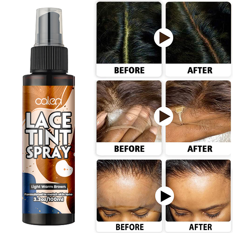 Oalen 100ML Private Label Tint Spray For Lace Wigs Different Colors Lace Styling Tint Spray,MY SHOP