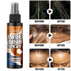 Oalen 100ML Private Label Tint Spray For Lace Wigs Different Colors Lace Styling Tint Spray,MY SHOP