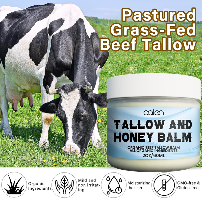 Oalen Private Label 60ml Whipped Skincare Grass Fed Beef All Purpose Tallow Balm,oalen cosmetics