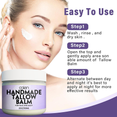 Oalen Private Label 60Ml Handmade Moisturizing Smooth Skin Whipped Beef Tallow Balm,MY SHOP