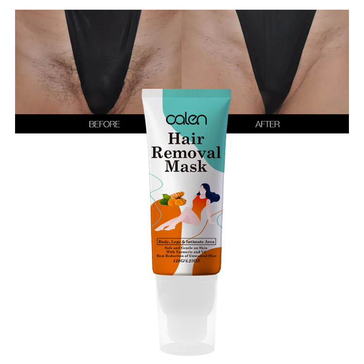Oalen Custom 120G Soothing Skin Friendly All Skin Types Hair Remover Mask,oalen cosmetics