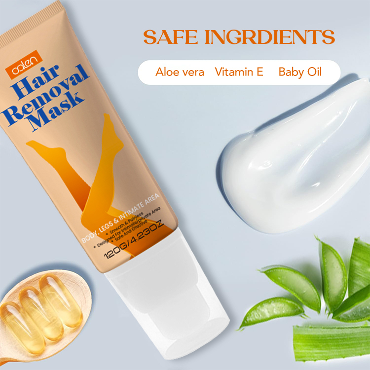 Oalen Custom Logo Gentle And Safe Private Hair Removal Cream For Women,oalen cosmetics