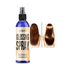 Oalen Custom Logo Mega Shine Frizz Control Hydrating Hair Shine Spray For All Hair Types,oalen cosmetics