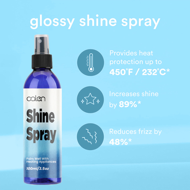 Oalen Wholesale Private Label 100Ml High Gloss Lightweight Shine Spray For Hair,oalen cosmetics