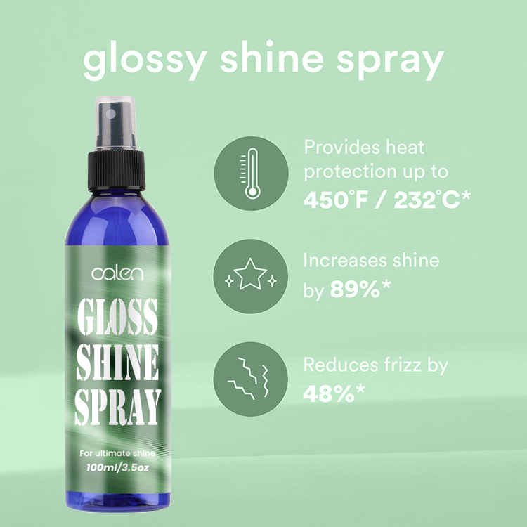 Oalen Custom Logo Ultimate Shine Long Lasting Luster Boosting Spray For Hair,oalen cosmetics